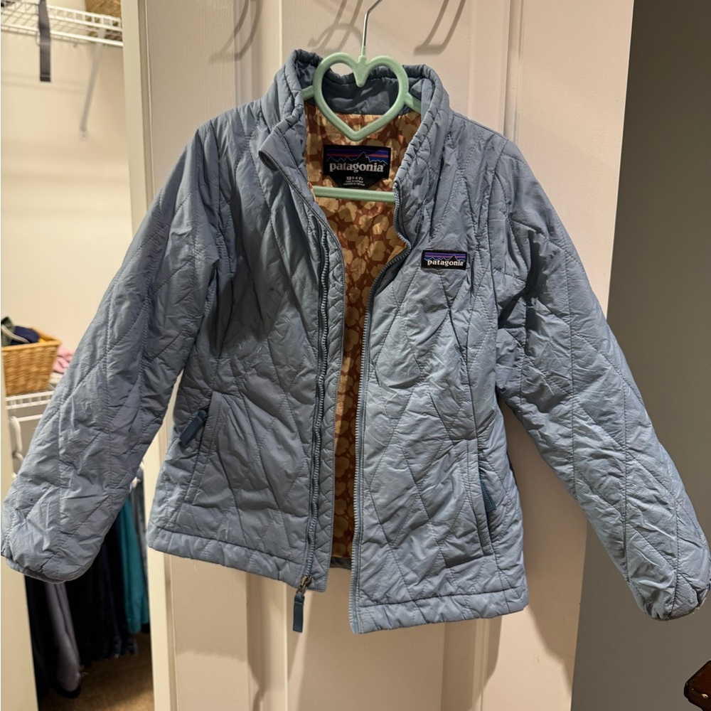 Kids Patagonia Quilted Nano Puff Jacket